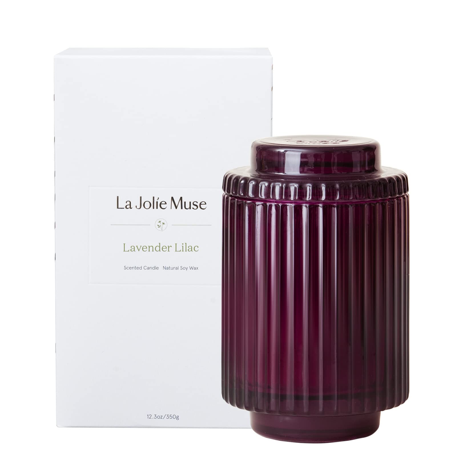 Amazon.com: LA JOLIE MUSE Candles for Home Scented, Lavender Lilac