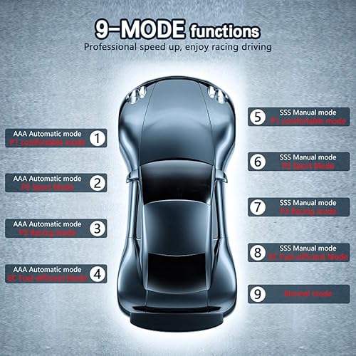 Miniatura 6 de Controlador de respuesta del acelerador, controlador electrónico inteligente del acelerador de 9 modos de conducción, acelerador de carreras, para
