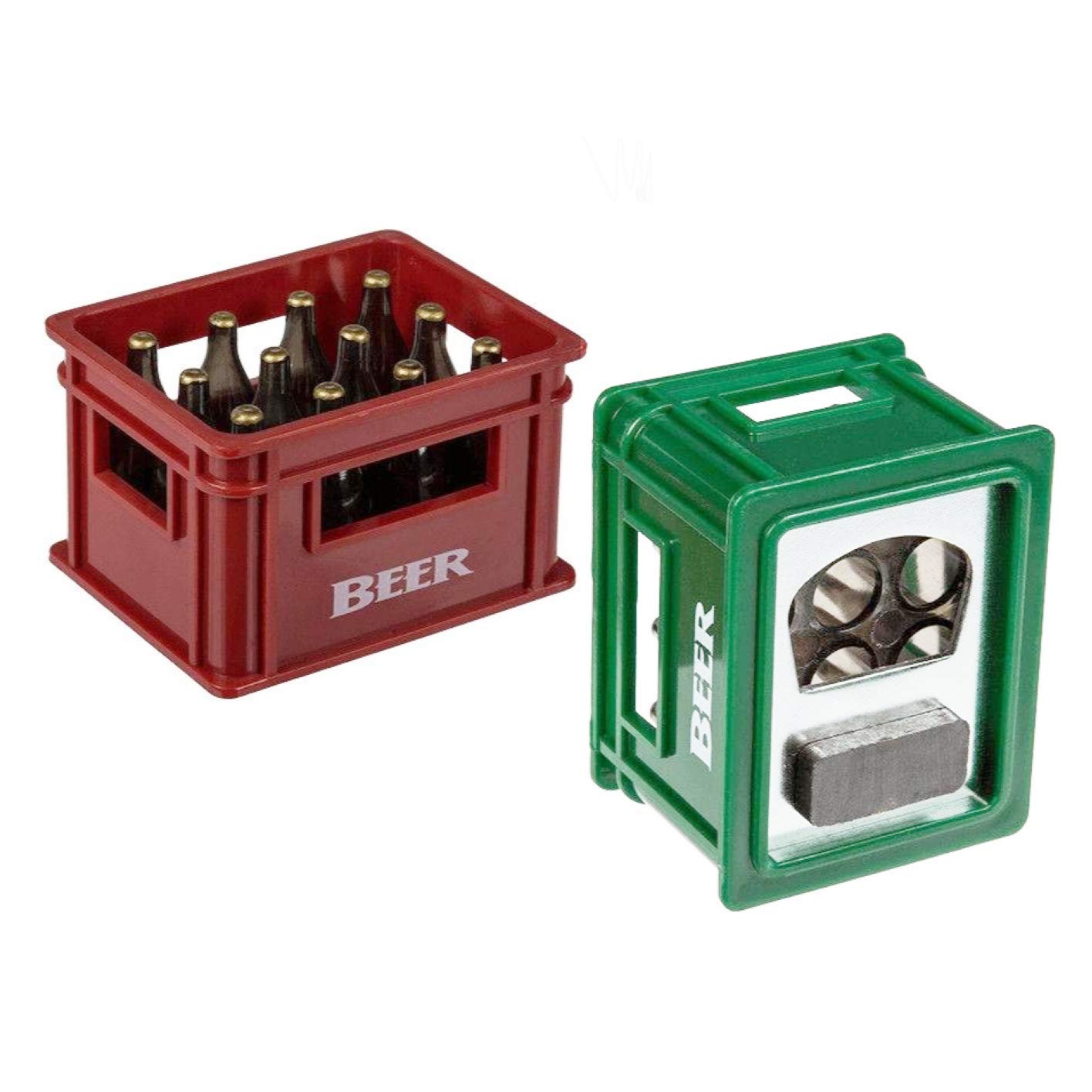 Amazon.com: Mini Beer Crate Bottle Opener Red or Green RANDOM