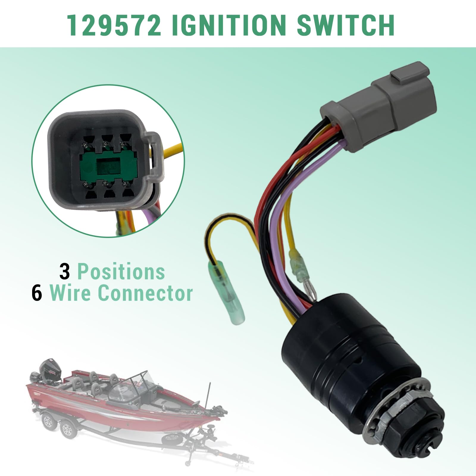 いちち Amazon.com: 129572 Ignition Switch with 2 Key, 3 Position 6