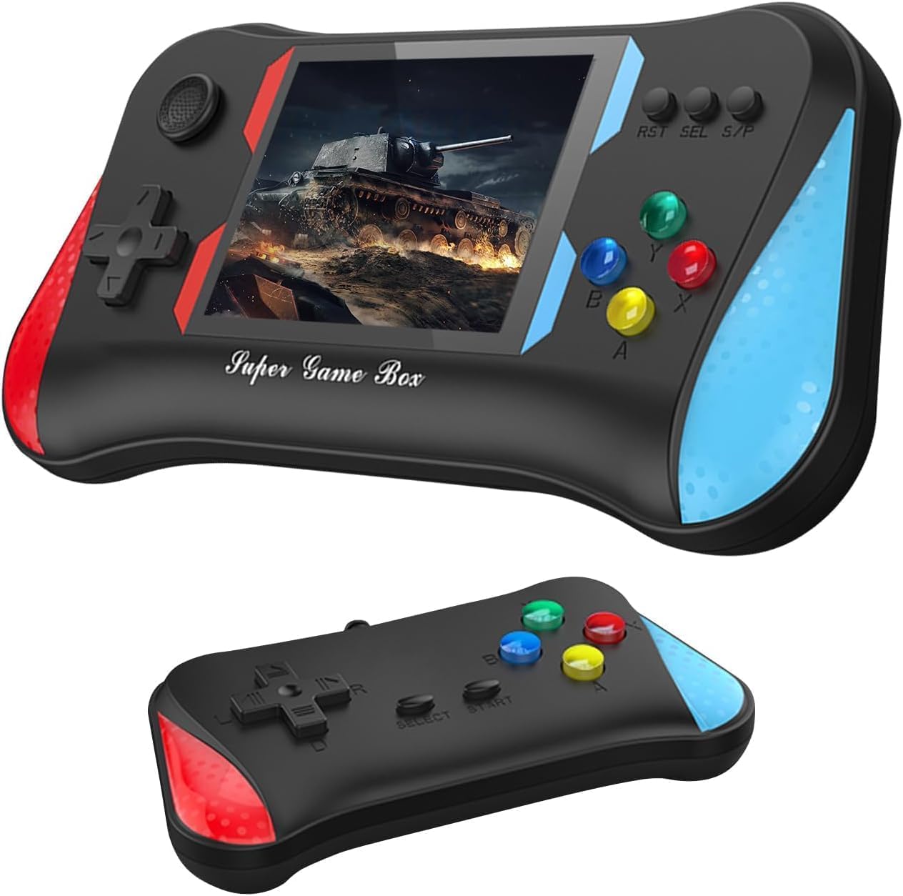 Toy Channel Video Games for Kids: X7M 500-in-1 Retro Video Game Console with TV Compatibility, Handheld Design, Dual Controller for 2-Player Mode, Perfect for Family Fun and Classic Gaming Experiences (B0DGDC5VC2) Amazon Price History, Amazon Price Tracker