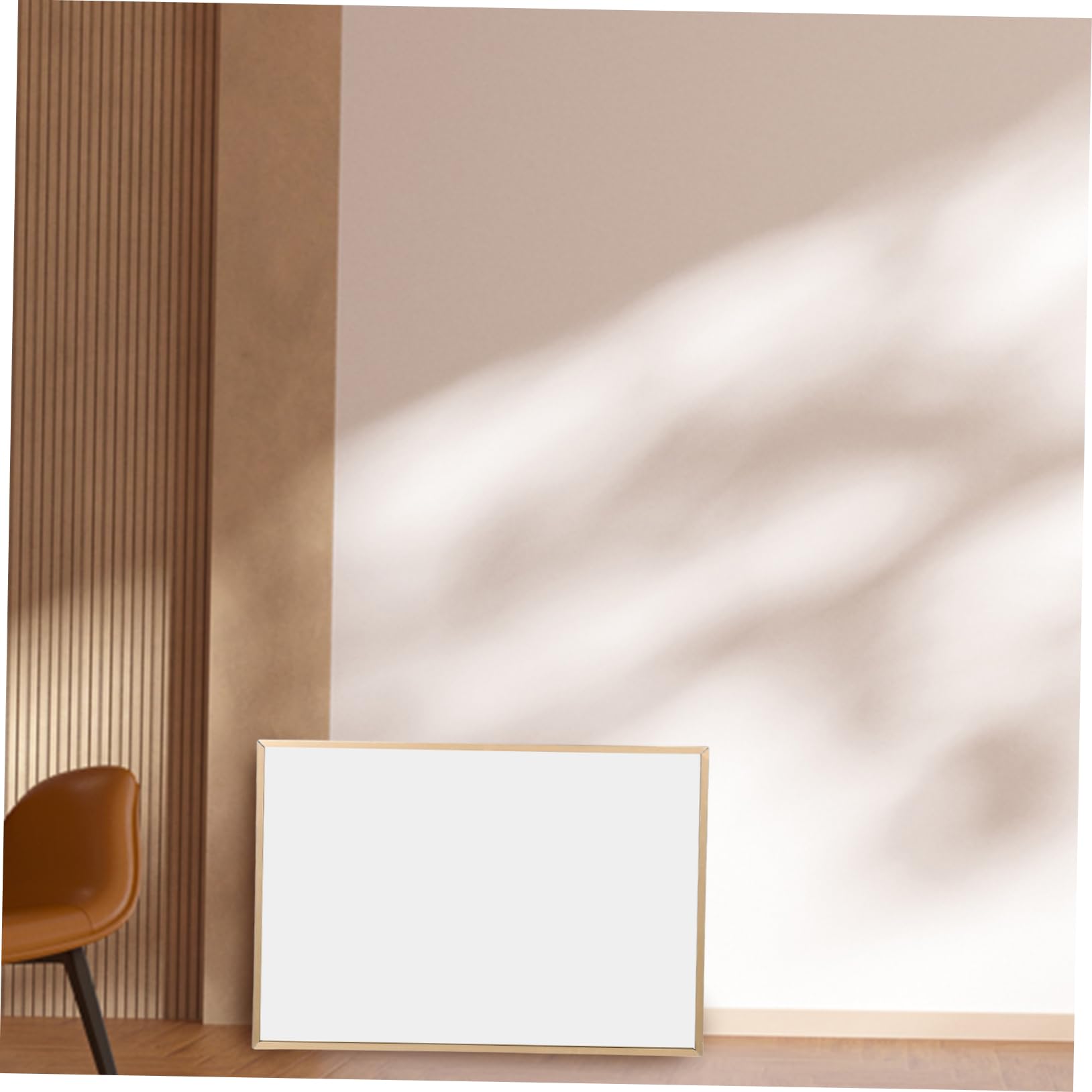 Cabilock Specchio da Scarpe Oro Cornice in Lega di Alluminio