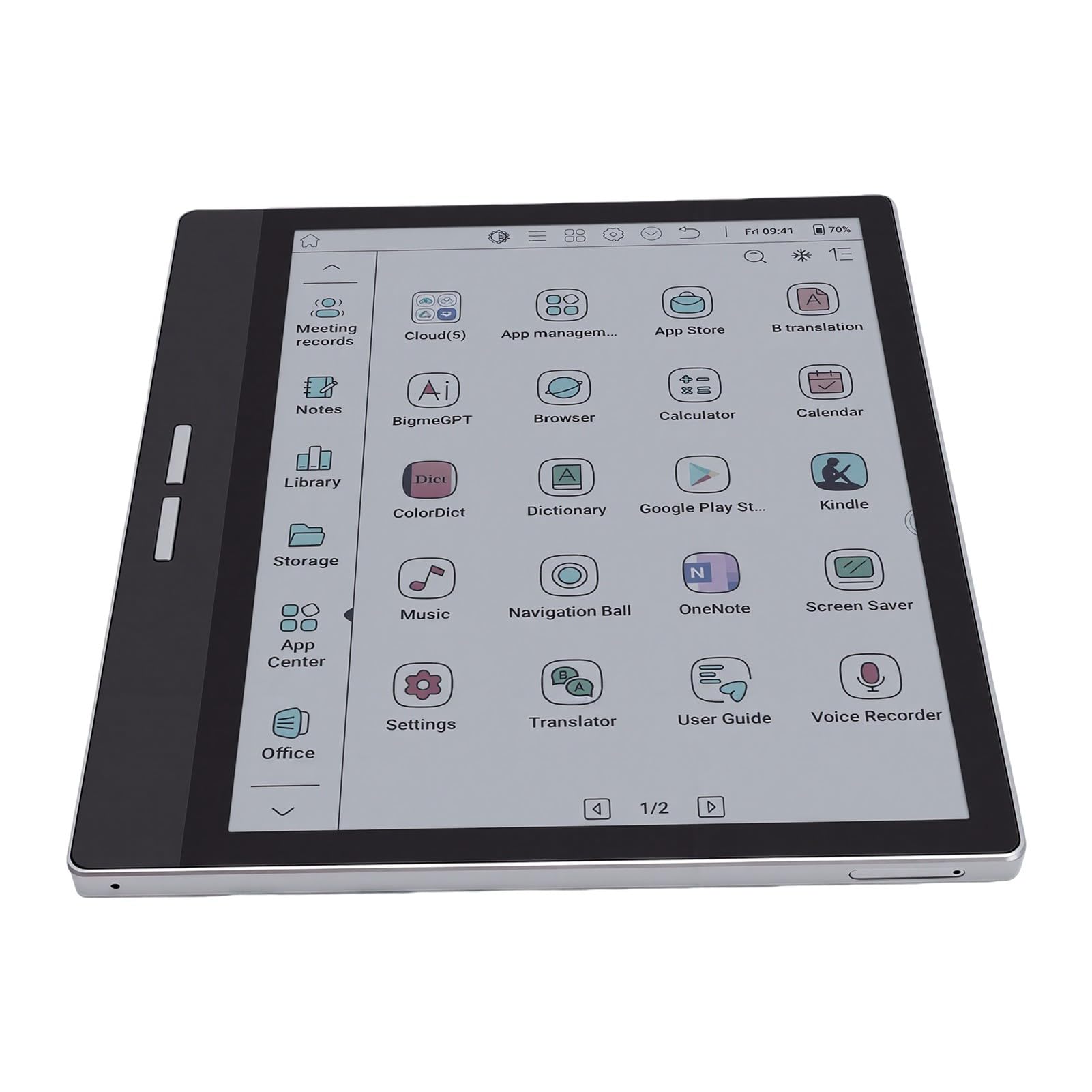 FTVOGUE 7-calowy Kolorowy Tablet z Czytnikiem E-booków, Ekranem Kaleido 3 i