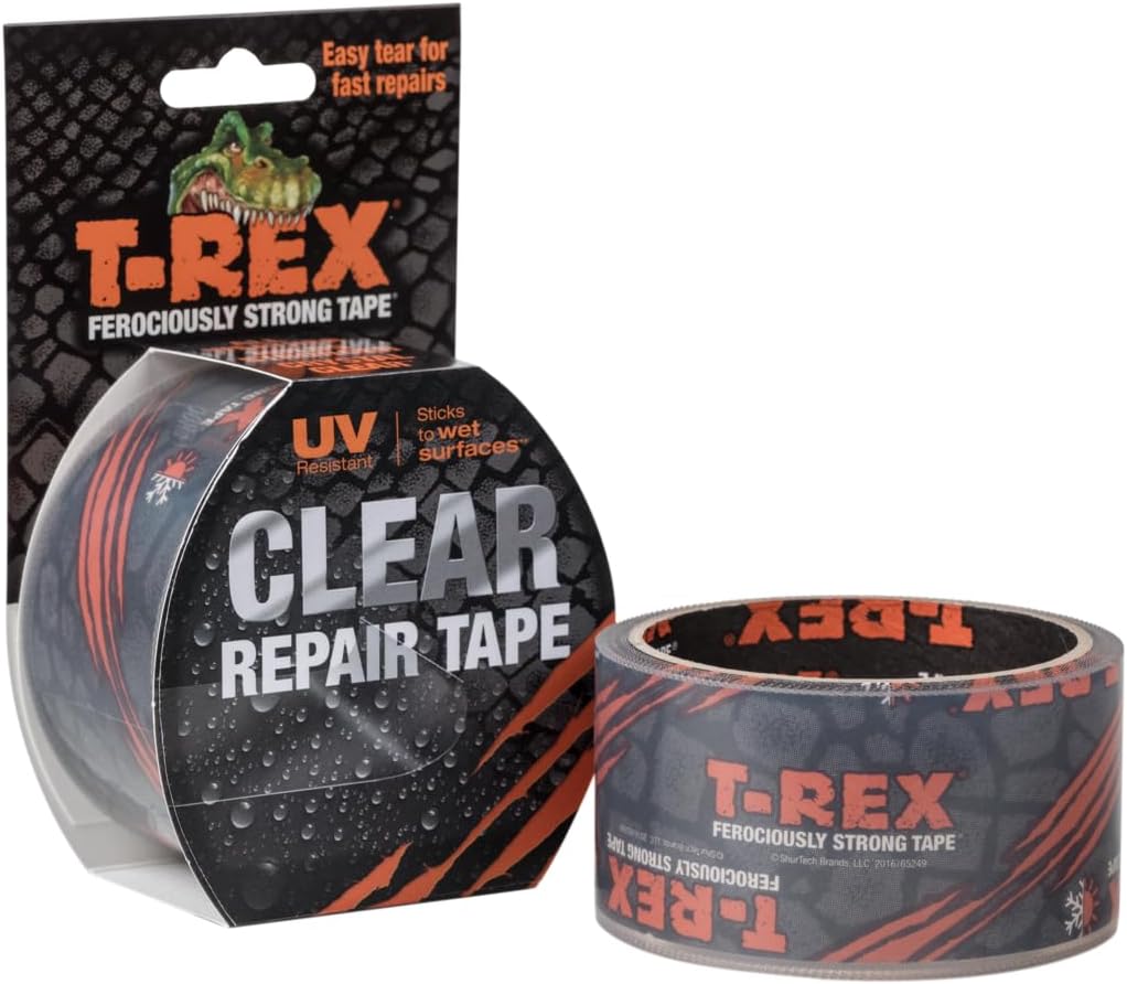 TREX Ferociously Strong Repair Tape, Sticks to Wet