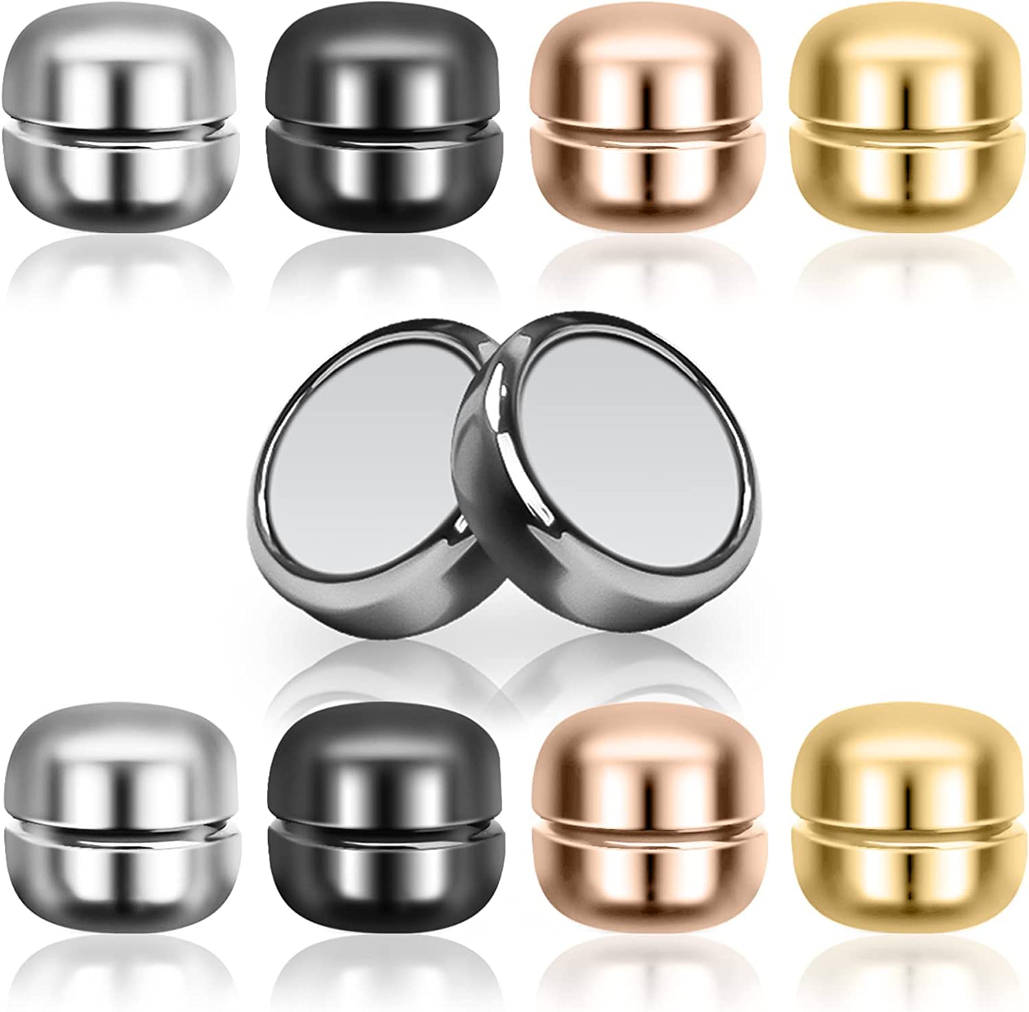 ZUMIE Round Shaped | Glossy Finish Magnetic Brooch | Button | Saree Pin | Hijab Pins For Women | Girls Hijab Pins for Women Clothing Scarf (SET OF 4) (B0BXY9WWXW) Amazon Price History, Amazon Price Tracker