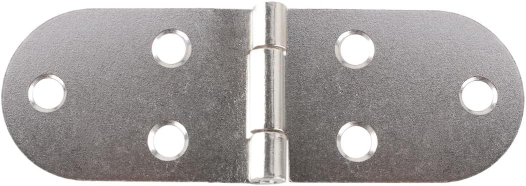 Hinges, 2 Pieces Chinese Style Packaging Box with Oval Lace Cabinet Metal Hinge