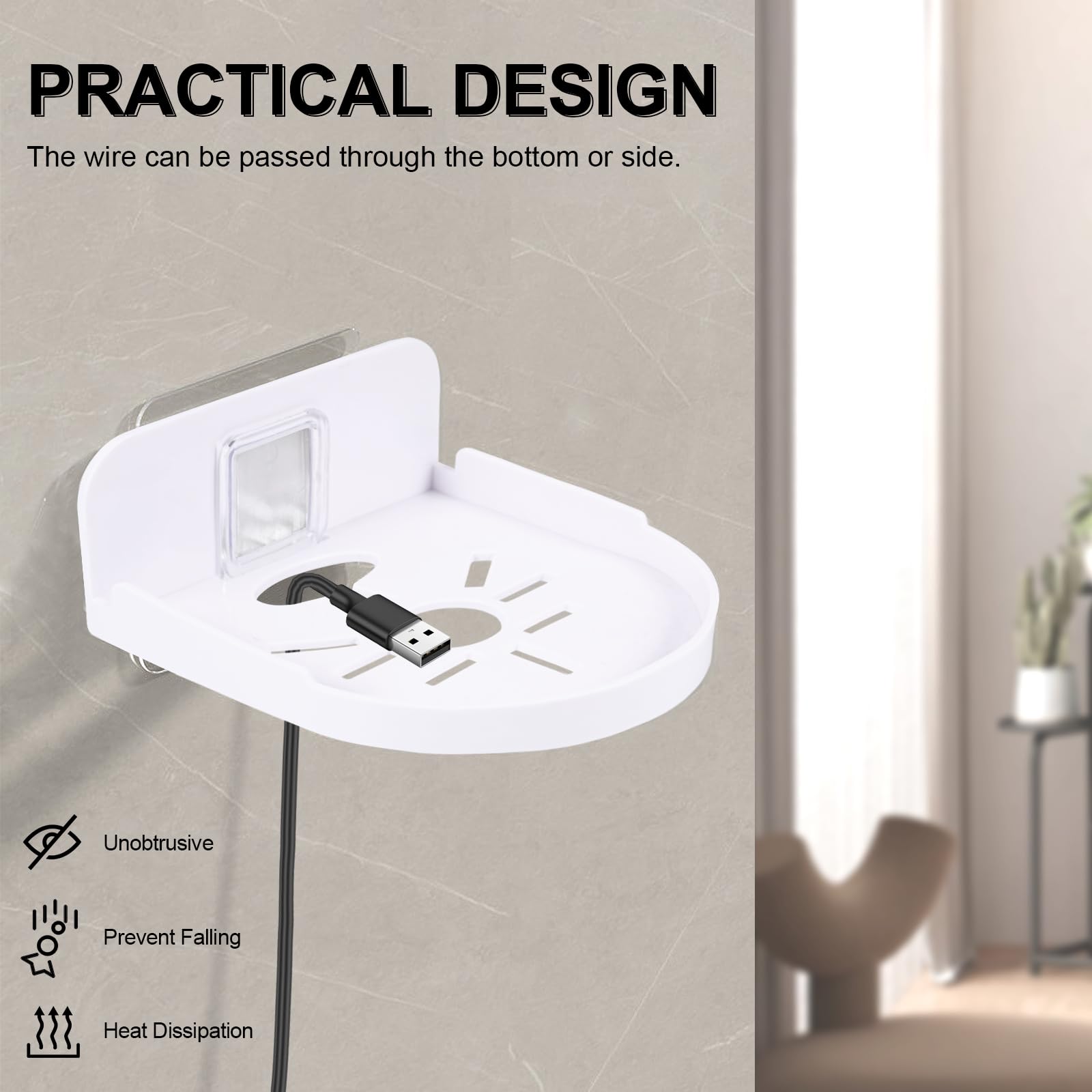 Baby Camera Acrylic Wall Mount Bracket Storage Stand For UE