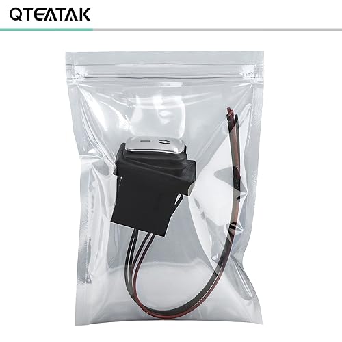 Miniatura 6 de QTEATAK Interruptores DPST ACDC 20A-125V, 16A-250V, 30A-24V, 35A-12V, IP66 impermeable de encendido y apagado, relleno de pegamento impermeable,