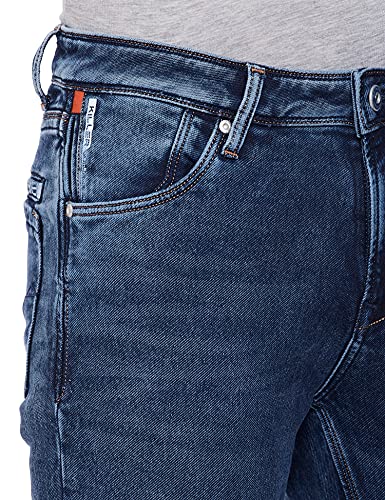 KILLER-Mens-Slim-Jeans KILLER Mid Tone Wash Cotton Polyester Fleece Slim Fit Mens Jeans (A219111SLMDORBU-P)