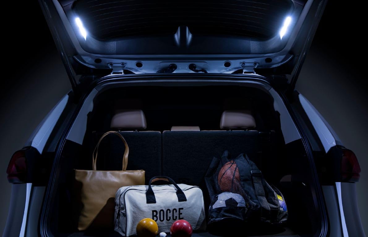 Toyota Grand Highlander LED Cargo Area Lights, Rear Hatch Dual Lamp Kit, 2024+, White