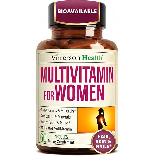 Multivitamin for Women – Methylated Multivitamin – Daily Wellness – 60 Caps