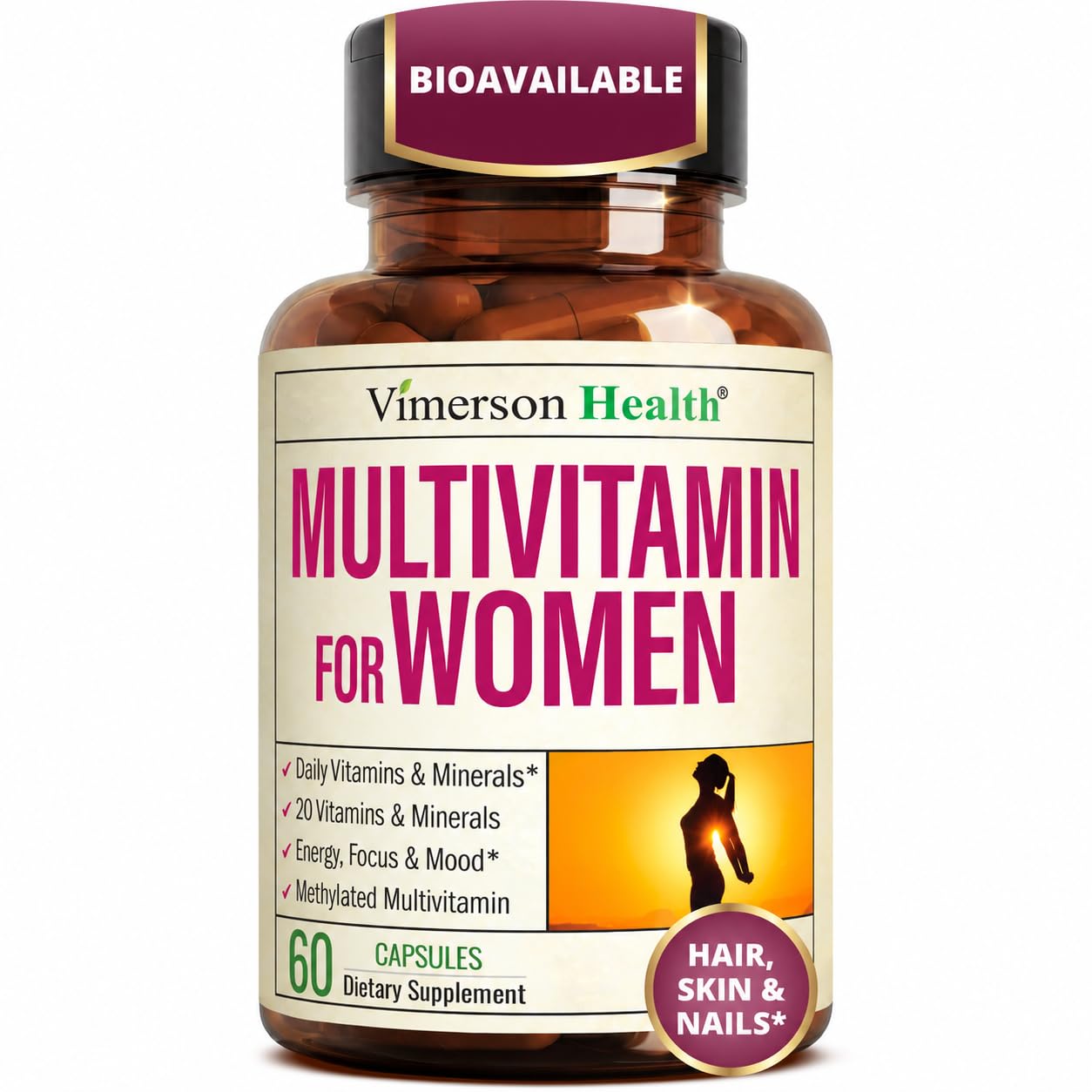 Multivitamin for Men – Methylated Multivitamin – Daily Wellness – 60 Caps — Amazon image 13