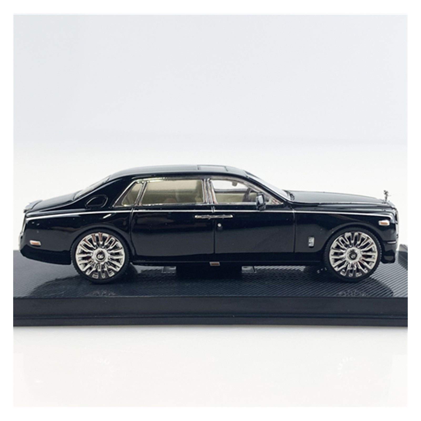Amazon.co.jp: 1:64 Rolls Royis Phantom VIII Black Diecast Model