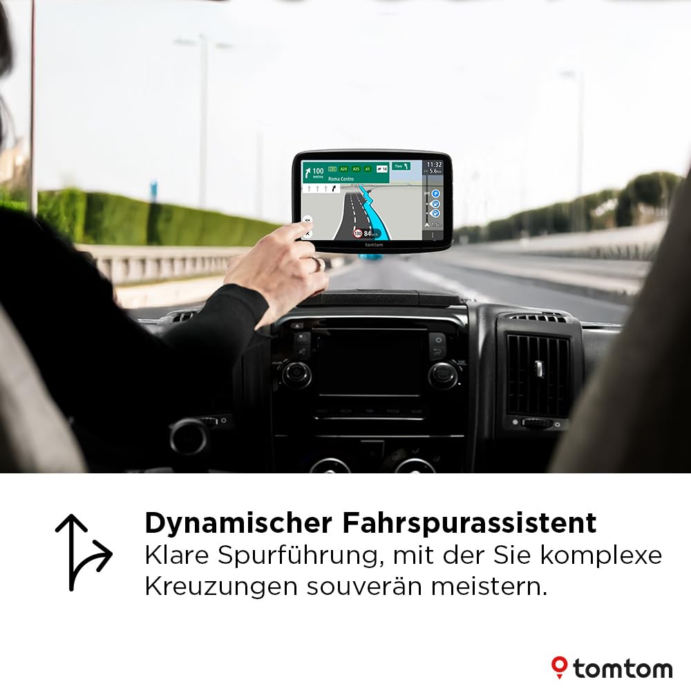 TomTom Camper Navi GO Camper Toureneration (6 Zoll großes Display mit Wohnmobil- und Wohnwagen-POIs – Bild 5