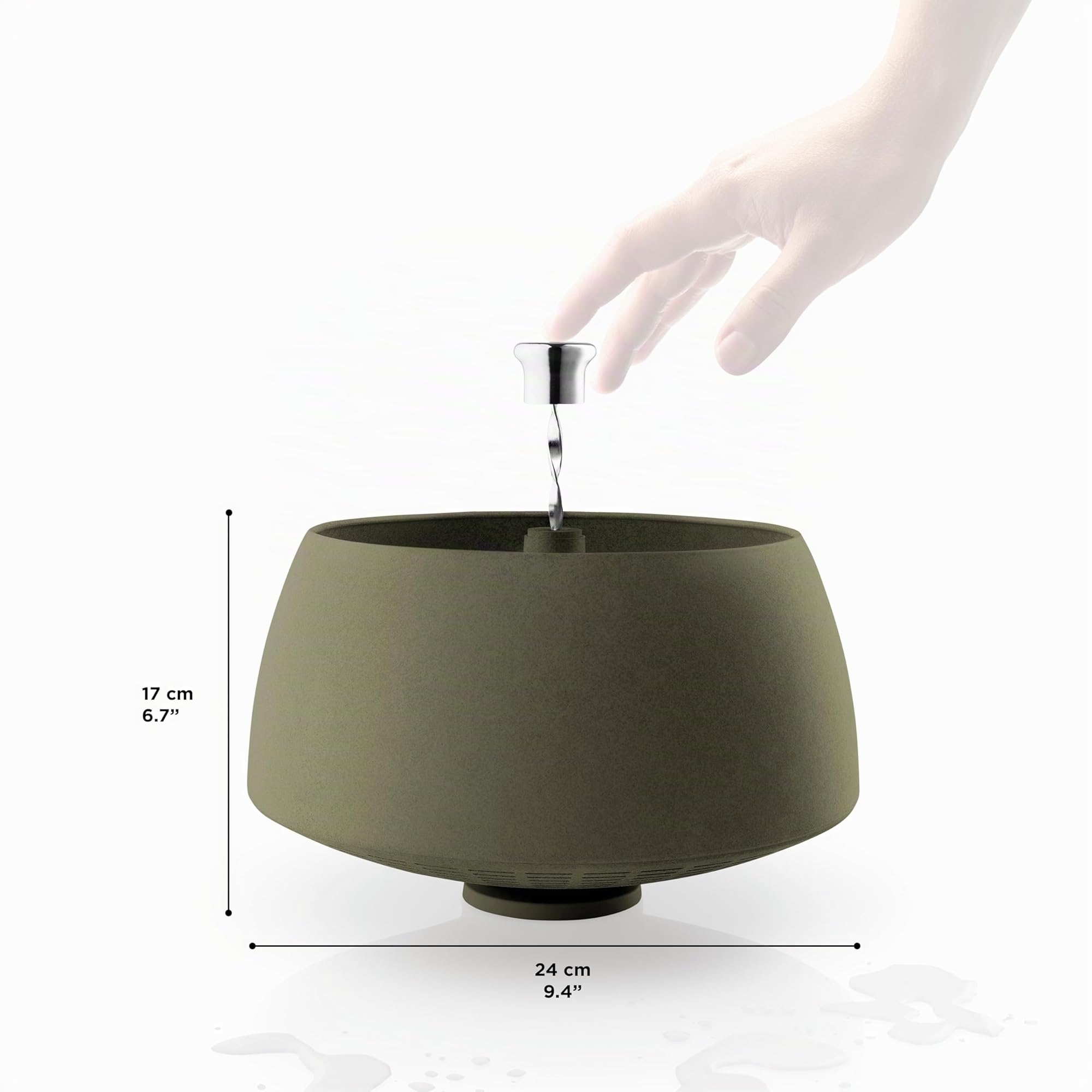 EVA SOLO | Essoreuse à Salade Outil Vert | Passe au Lave-Vaisselle | Design et fonctionnalité Danois | Outils Verts Gadgets et Accessoires de Cuisine