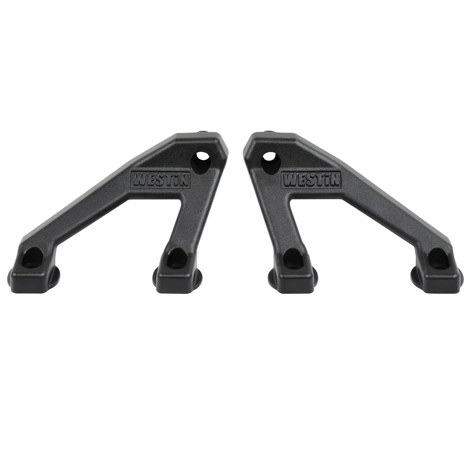 Westin 62-41075 Cowl Mount LED Light Brackets fits 2018-2026 Wrangler JL 2020-2025 Gladiator (Exc Mohave, Rubicon 392 and 4xe)