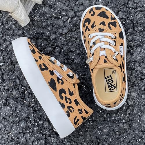 Boys and Girls, Low Cut Children's Canvas Shoes, Wide Fitting Lazy Skateboard Shoes4
