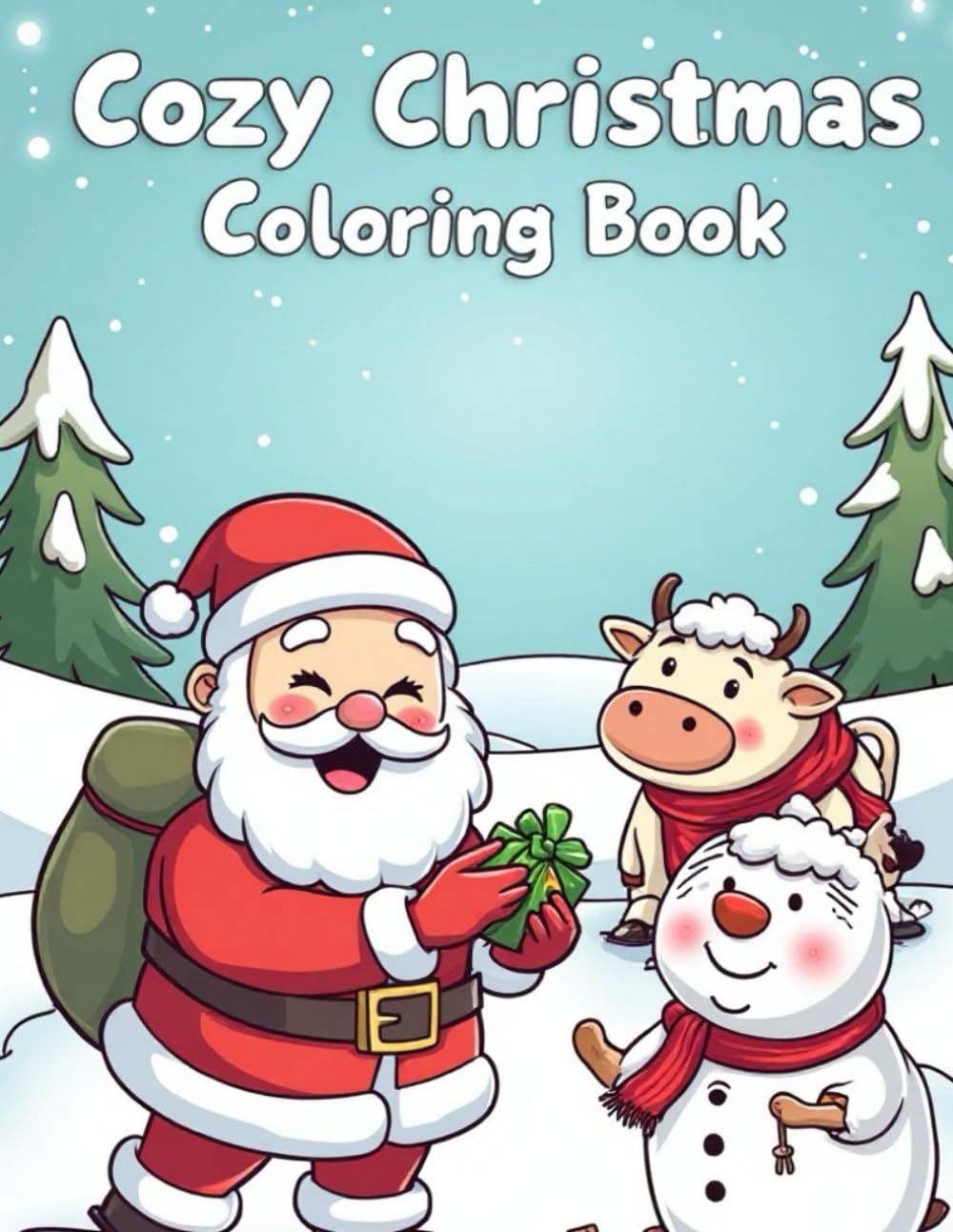 Cozy Christmas Coloring Book