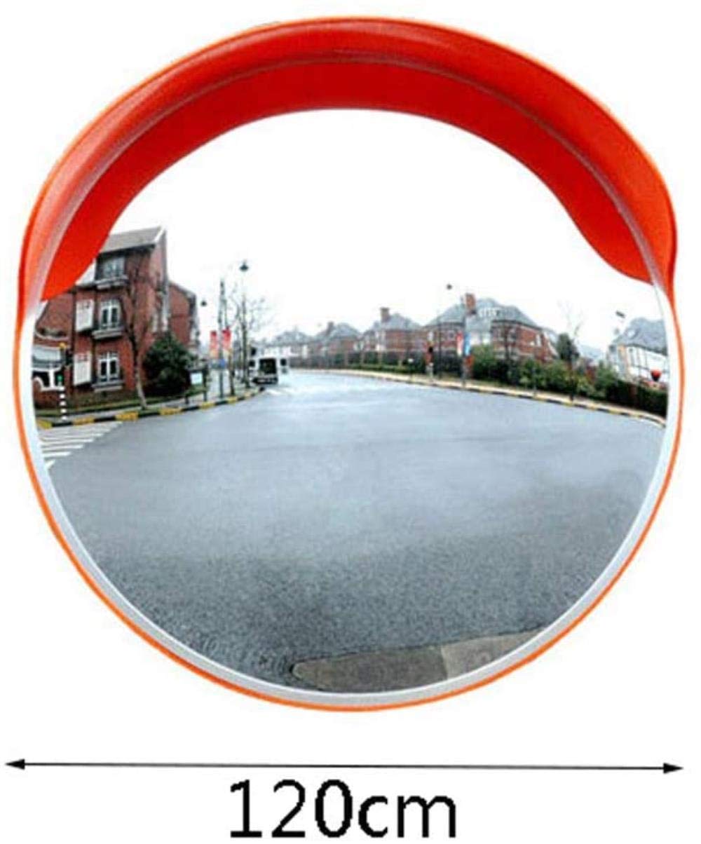 Specchio di sicurezza grandangolare per vialetti Specchio da traffico grandangolare convesso for esterni 30-120 cm(120cm)