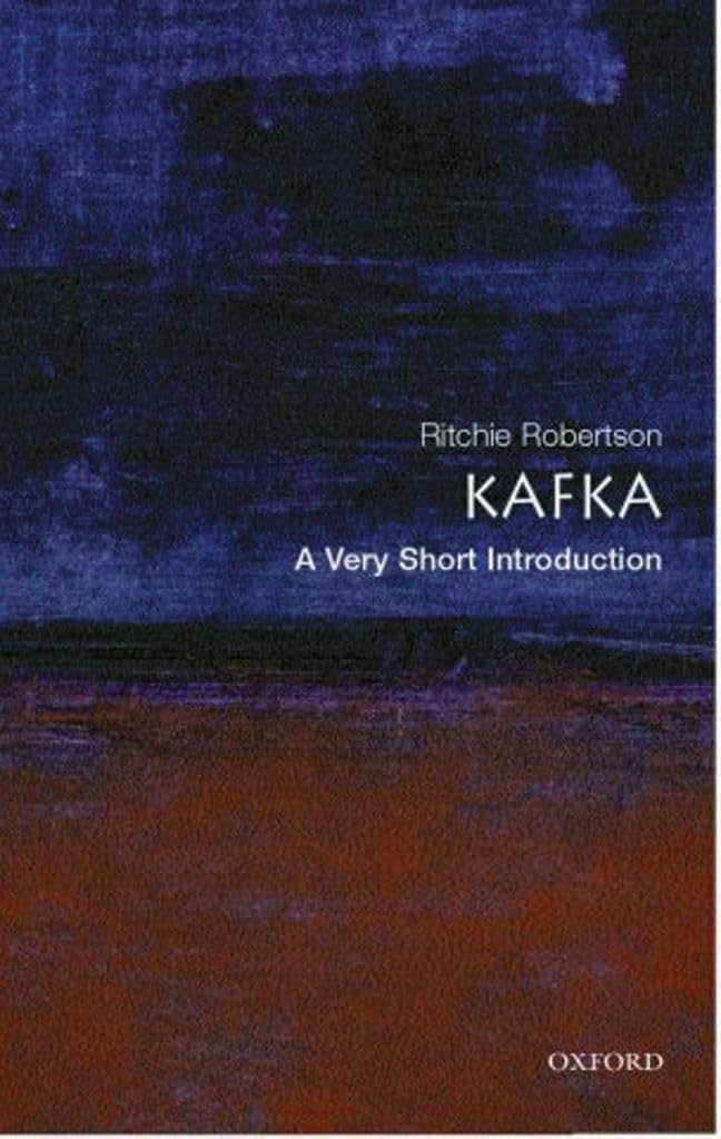 Kafka by Ritchie Robertson PAPERBACK 9780192804556