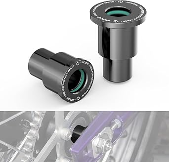 NICECNC Rear Wheel Hub Bearing Tube Spacer, Black