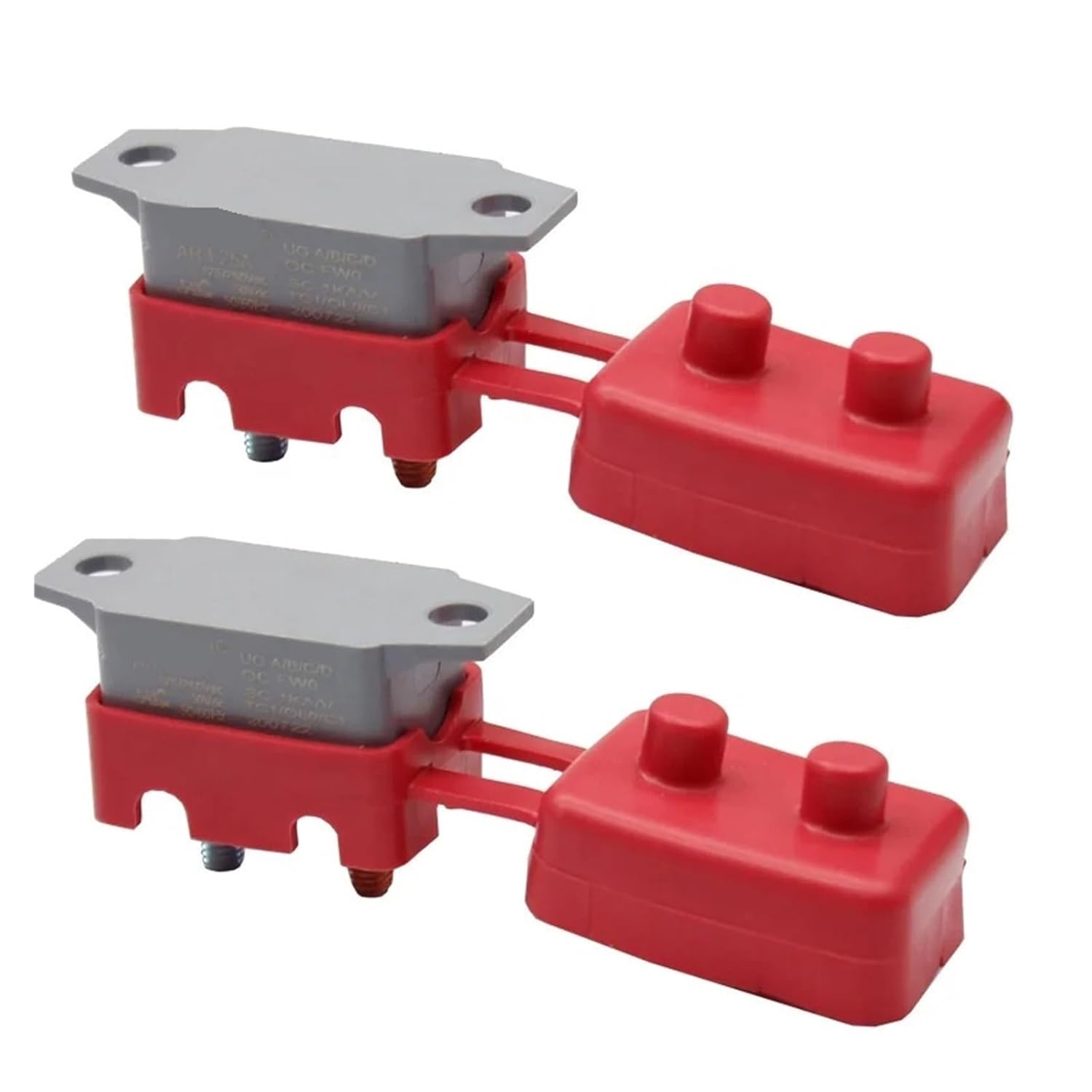 2PCS AR-40A DC 12V 24V Automatic Reset Circuit Breaker with Cover Auto  Reset Circuit Breaker - 2PCS AR-40A DC 12V 24V Automatic Reset Circuit Breaker with Cover