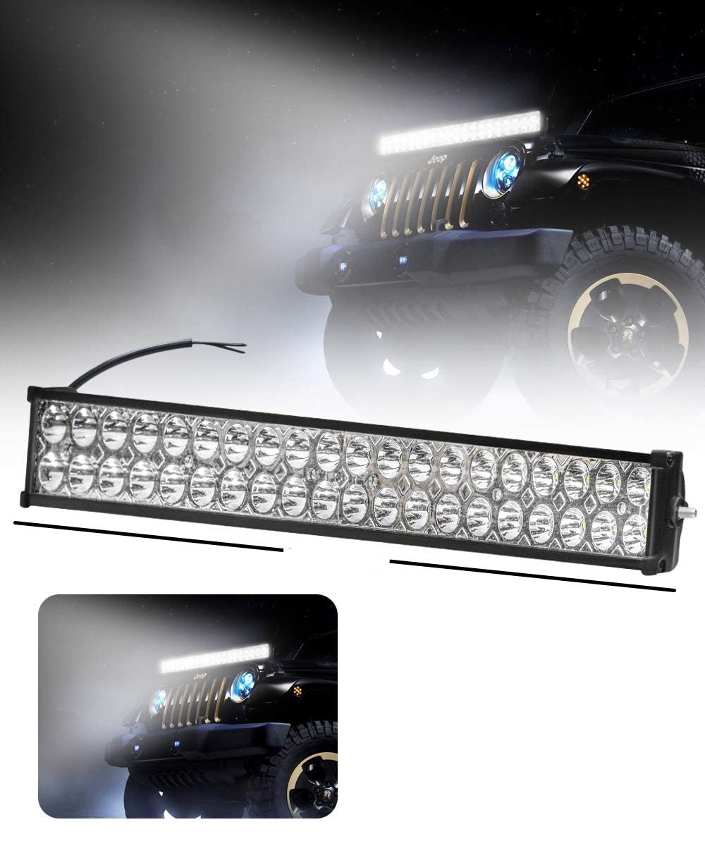Spaiko 40 LED Bar Light LED Fog Light for Cars/Bike/Scooty (21 Inch, White) (B09SWVTG4W) Amazon Price History, Amazon Price Tracker