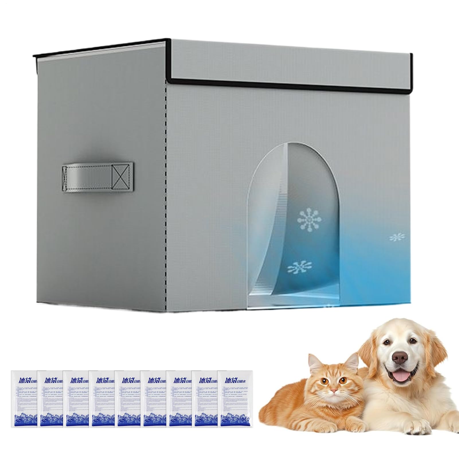 Abri frais pour chien portable et chat pour offrir un été serein en appartement