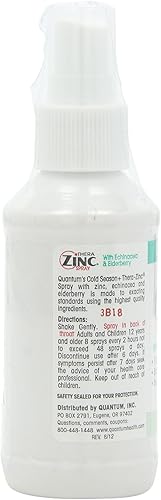 Miniatura 5 de Quantum Health, Spray TheraZinc, 4 onzas (paquete de 3)