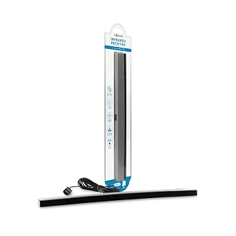 Tomee - Wired Sensor Bar for Nintendo Wii/Wii U Gaming Consoles, Includes Durable Stand