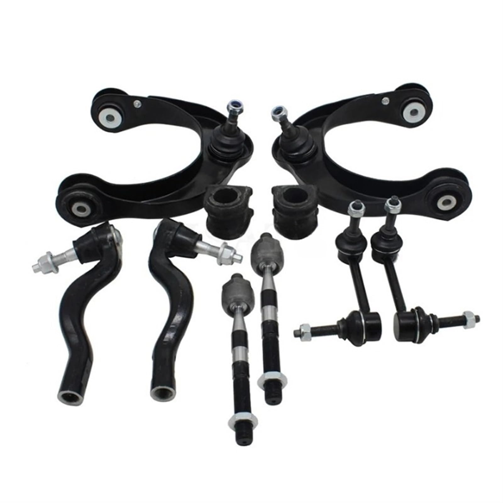 10 unids/set compatible con Jeep Grand Cherokee 2011-2015 brazos de control superior delantero barra estabilizadora barra estabilizadora enlaces barra de dirección