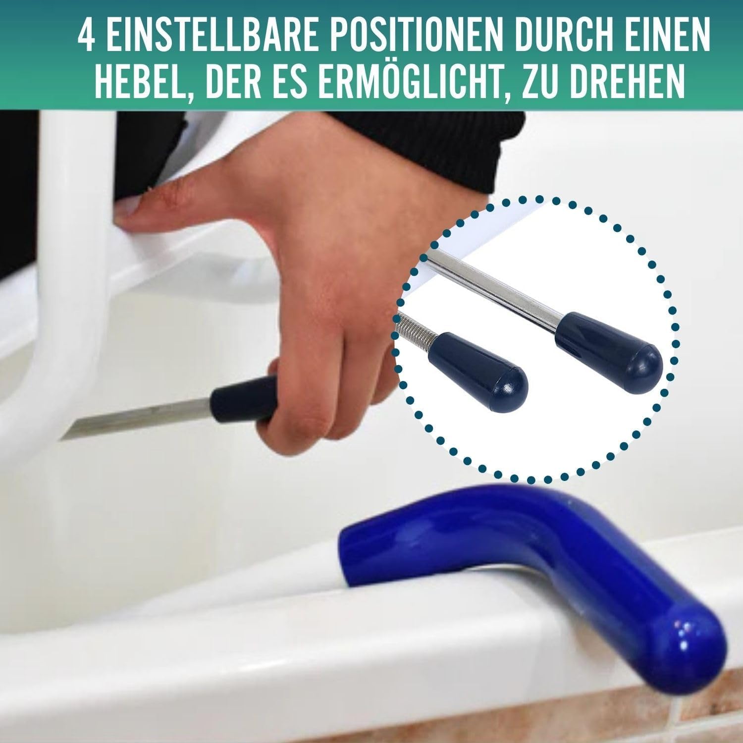 OrtoPrime Badewannensitz Senioren Badewannensitz Drehbar 360º - Sessel für Senioren mit einfachem Zugang - Antirutsch Badewannenstuhl für Erwachsene Badewannendrehsitz - badewannenstuhl Erwachsene