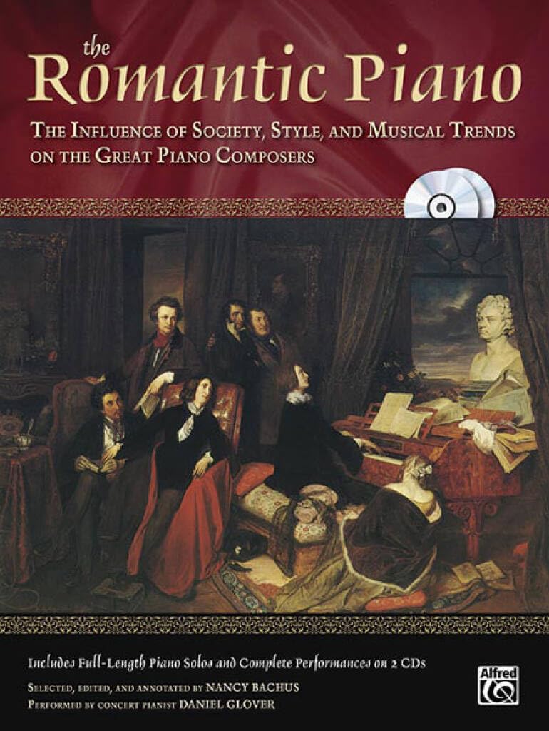 The Romantic Piano livre avec CD de partitions romantiques au piano