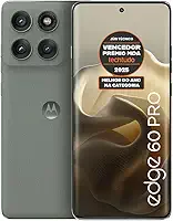 Smartphone Motorola Edge 60 PRO 5G - 512GB 24GB (12GB RAM+12GB Ram Boost) Tela Quad-Curve moto AI 50MP Sony Camera ultrarresistencia militar IP68 + IP69 - Cinza