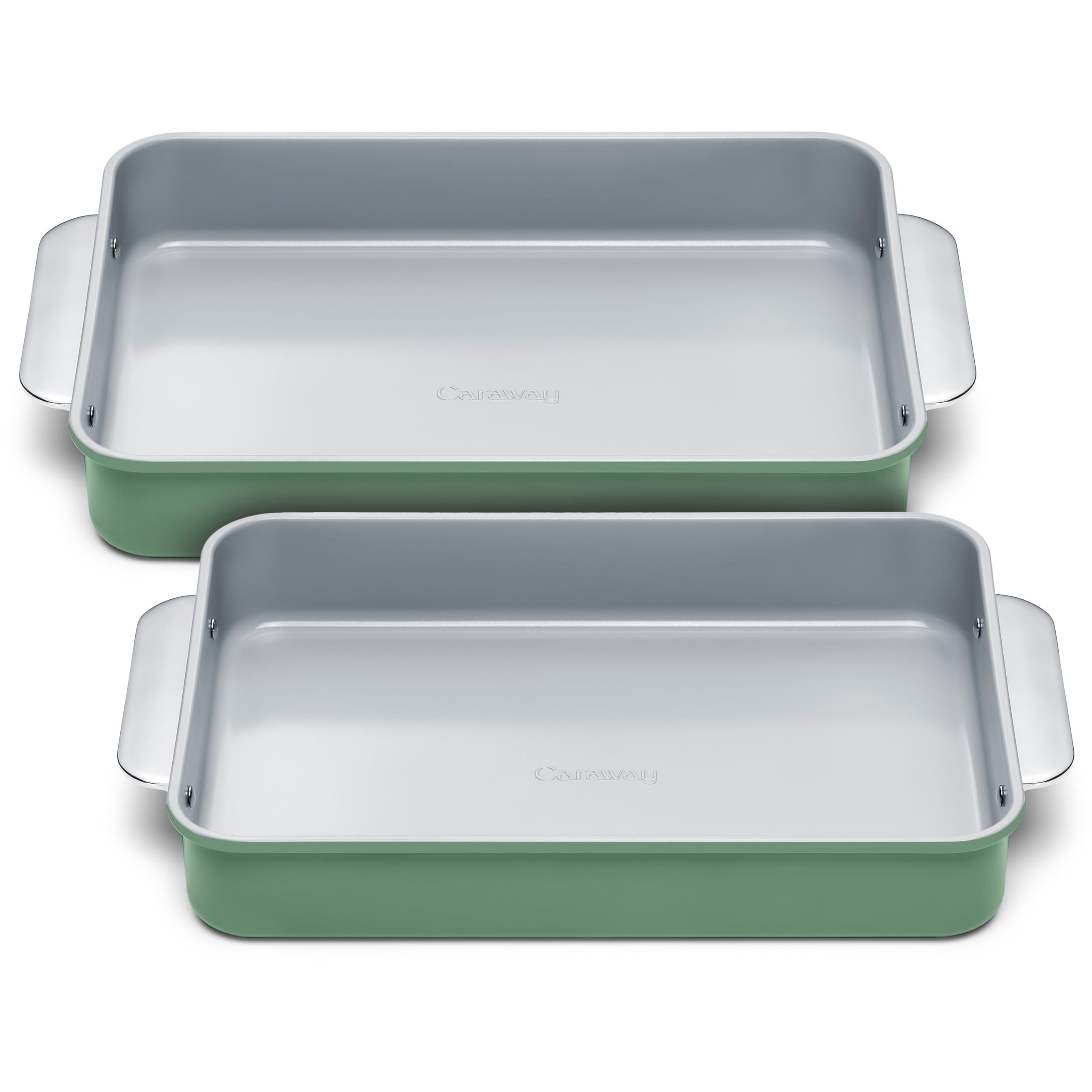 Caraway Non-Stick Ceramic-Coated 9"x13" Rectangle Pan Duo