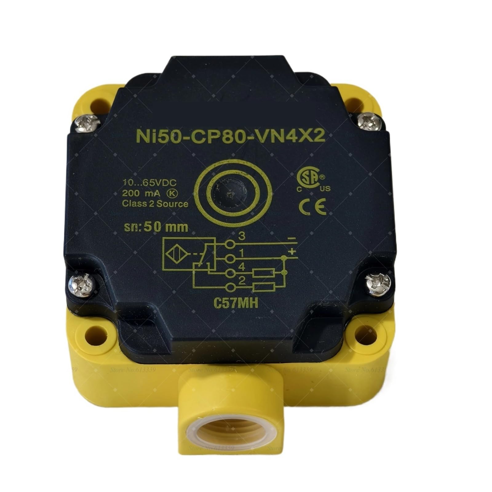XDDQWSWA 1PC NI50-CP80-VP4X2 PNP or NI50-CP80-VN4X2 NPN Proximity Switch Sensor(NI50-CP80-VP4X2 PNP)