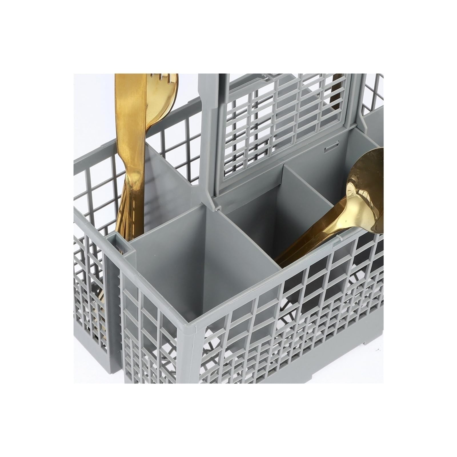 Cesta for Cubiertos for Lavavajillas, Cesta Plegable Universal for Lavavajillas, Estante De Repuesto, Accesorio, Soporte for Cubiertos for Cocina, Tenedor, Cuchara(2pcs)