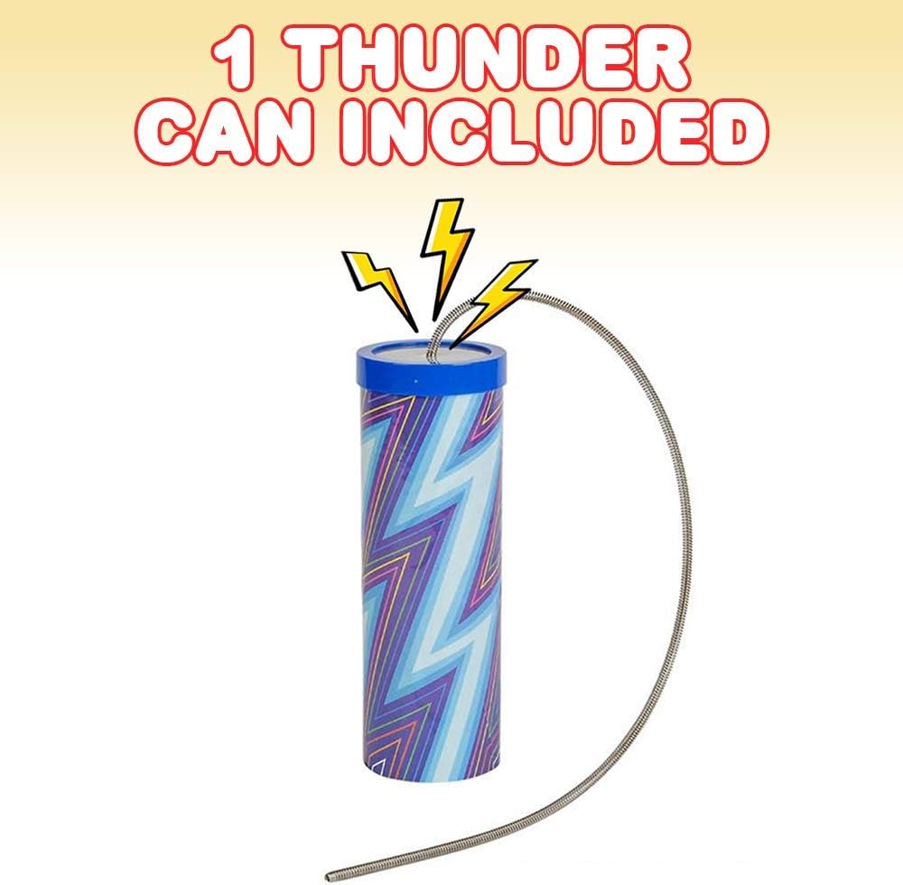 ArtCreativity Thunder Can Tube, Noise Maker Toy for Kids, Noisemakers for Sports Events and Parties, Best Birthday Gift and Classroom Teacher Reward, Shake to Produce Cool Thunder Sounds : Toys & Games