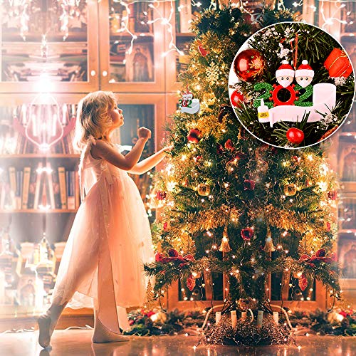 image for ZOESOE Christmas 2020 Hanging Ornaments, Personalized Survivor Family 