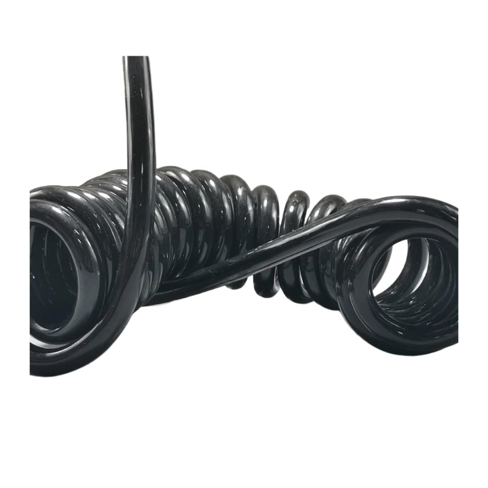 Câble spiralé extensible en PU de haute résistance avec 12 conducteurs de 1mm² de 7M - 7