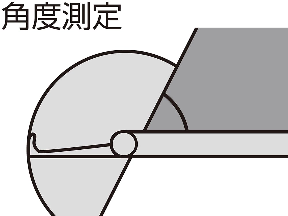 Amazon | シンワ測定(Shinwa Sokutei) シルバープロトラクター