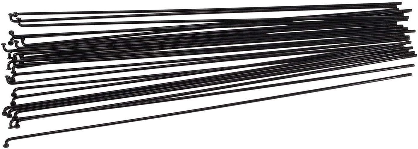 Raggi Bicicletta Raggi for Bicicletta in Acciaio Inossidabile BK 36 Pezzi for Bici 14G J Bend con capezzoli 82mm-298mm di buona qualità(270mm)