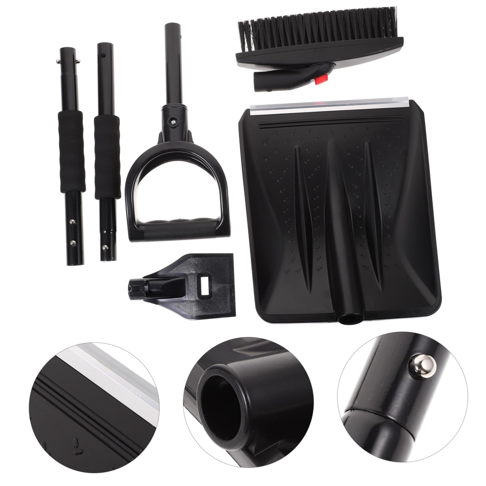 Kit Quitanieves para Coche Pala y Raspador De Hielo para Ventanas Resistente y Flexible