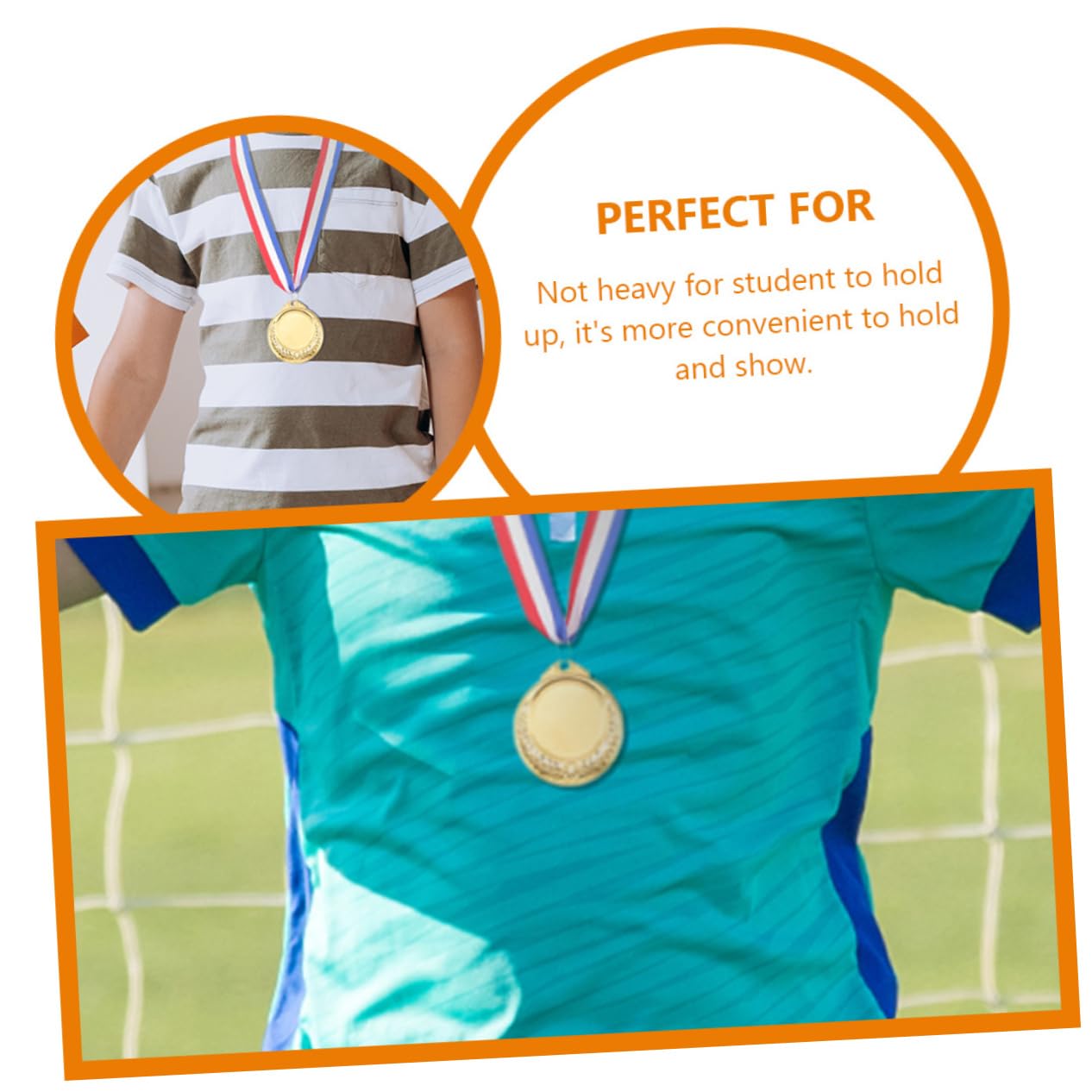 UKCOCO 20piezas De Maratón Decorativa para Deportivos Medallas De Premios para para Competición