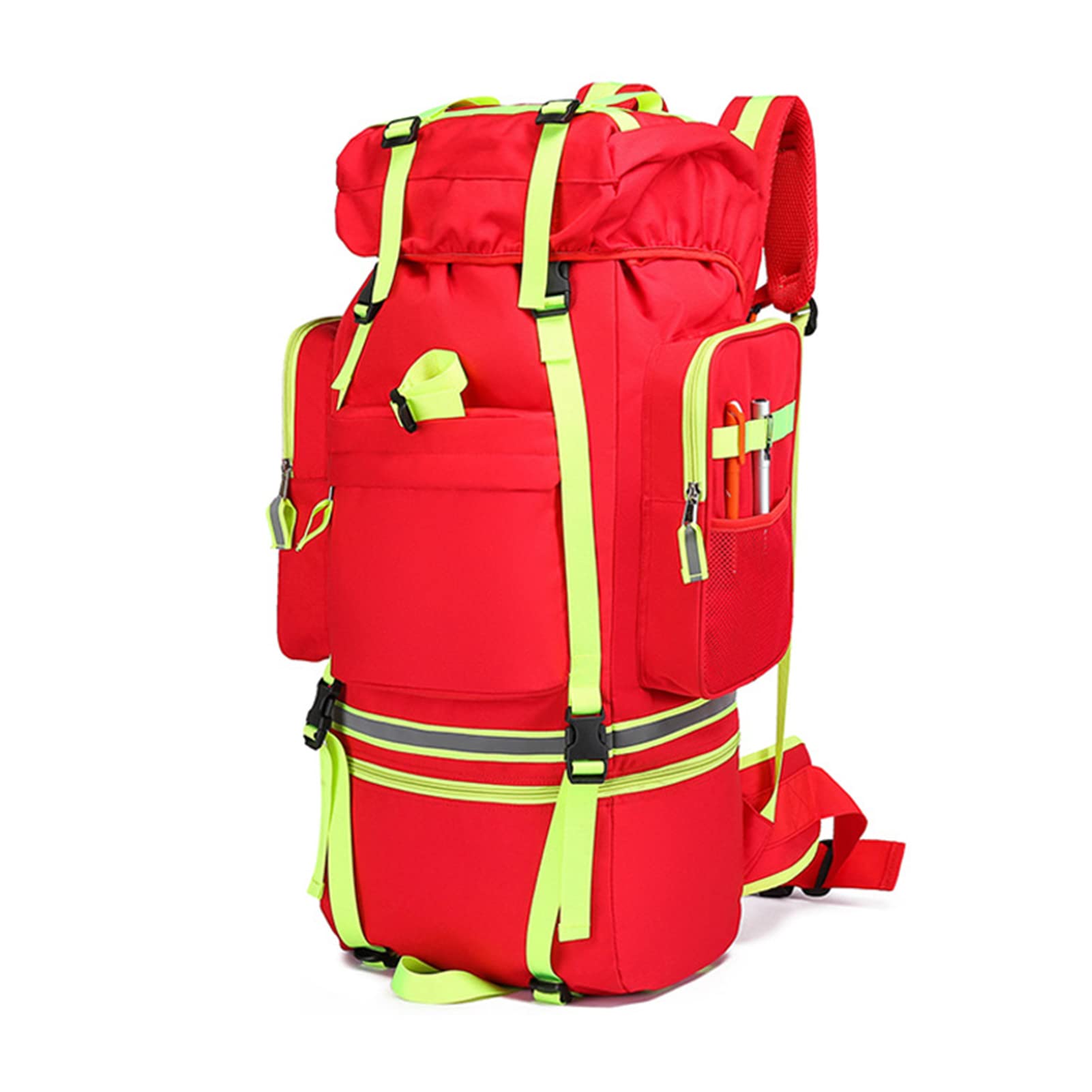 First Responder Bag Trauma-Rucksack leer, EMS/EMT Erste-Hilfe-Tasche, wasserdicht, mit Mehreren Taschen für Prepper, Profis und Naturliebhaber