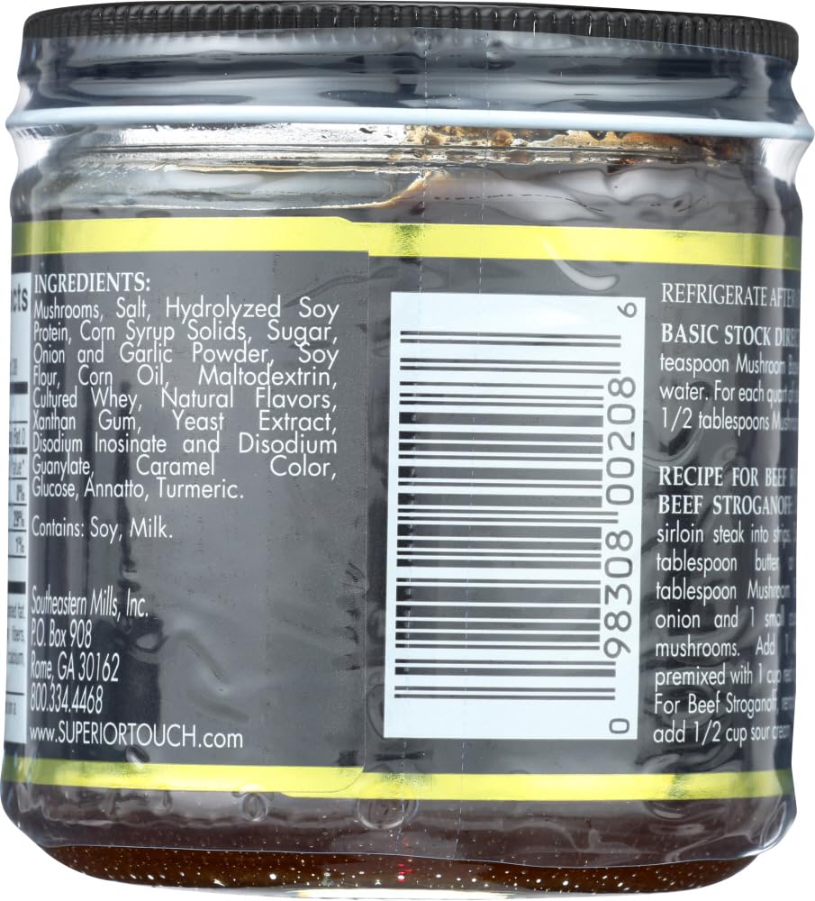 Better Than Bouillon Premium - Base de hongos, 8 onzas (paquete de 6)