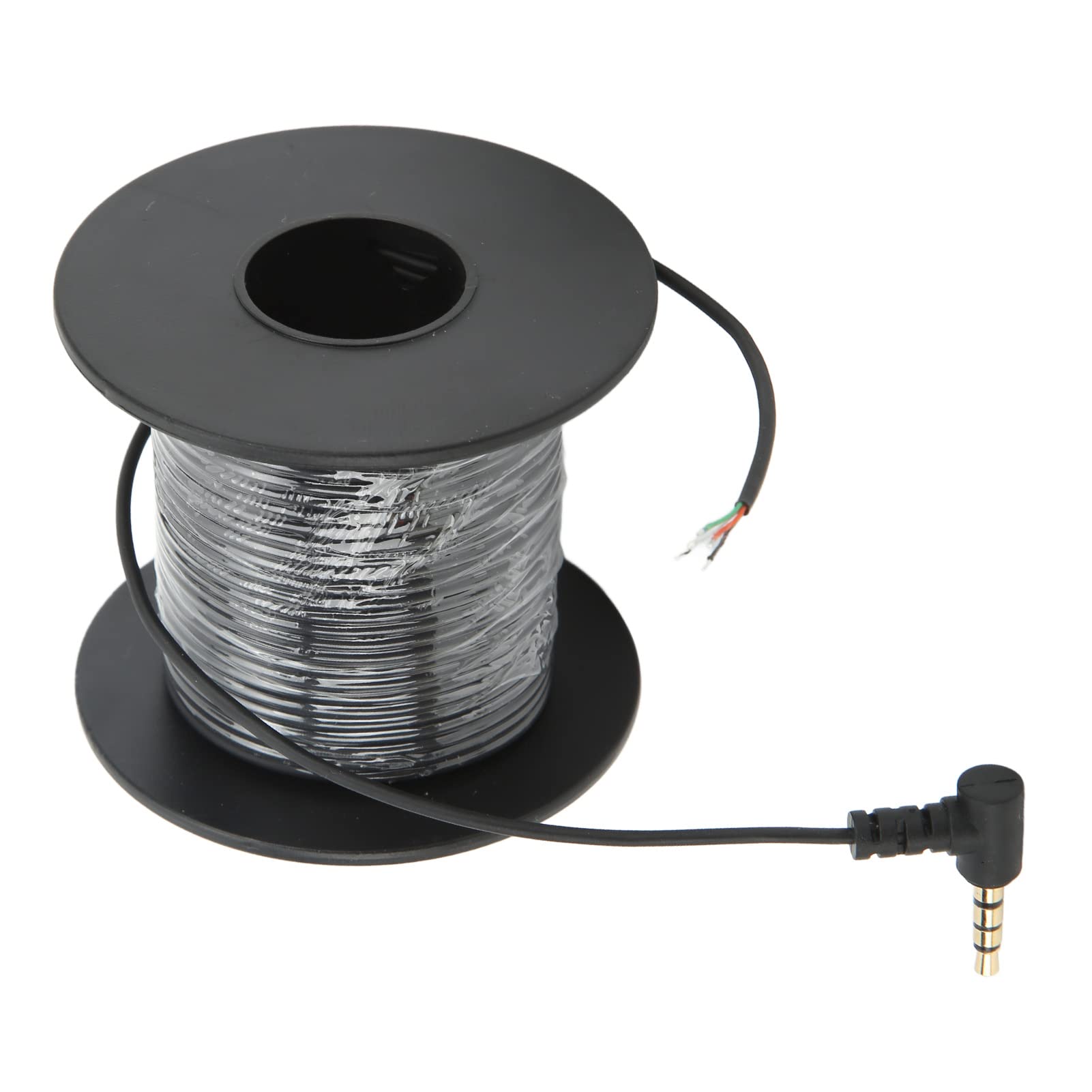 Kabel Kamery Wędkarskiej Transmisja HD Kabel do Lokalizatora Ryb z wtyczką Słuchawek 3,5 Mm Wodoodporna, Stabilna wydajność dla Akcesoriów dla Entuzjastów Wędkarstwa