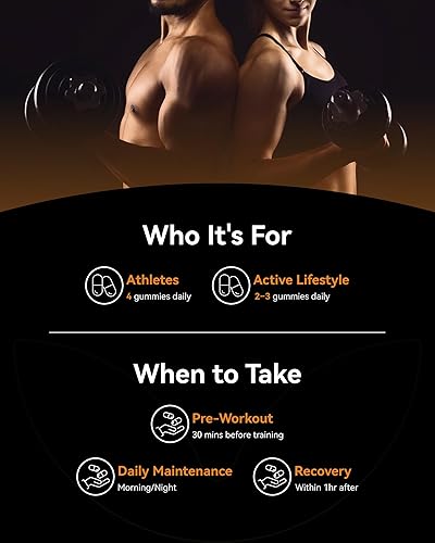 Miniatura 7 de Gomitas de monohidrato de creatina para hombres y mujeres, 5000 mg, probadas por terceros, masticables de creatina para el crecimiento muscular,