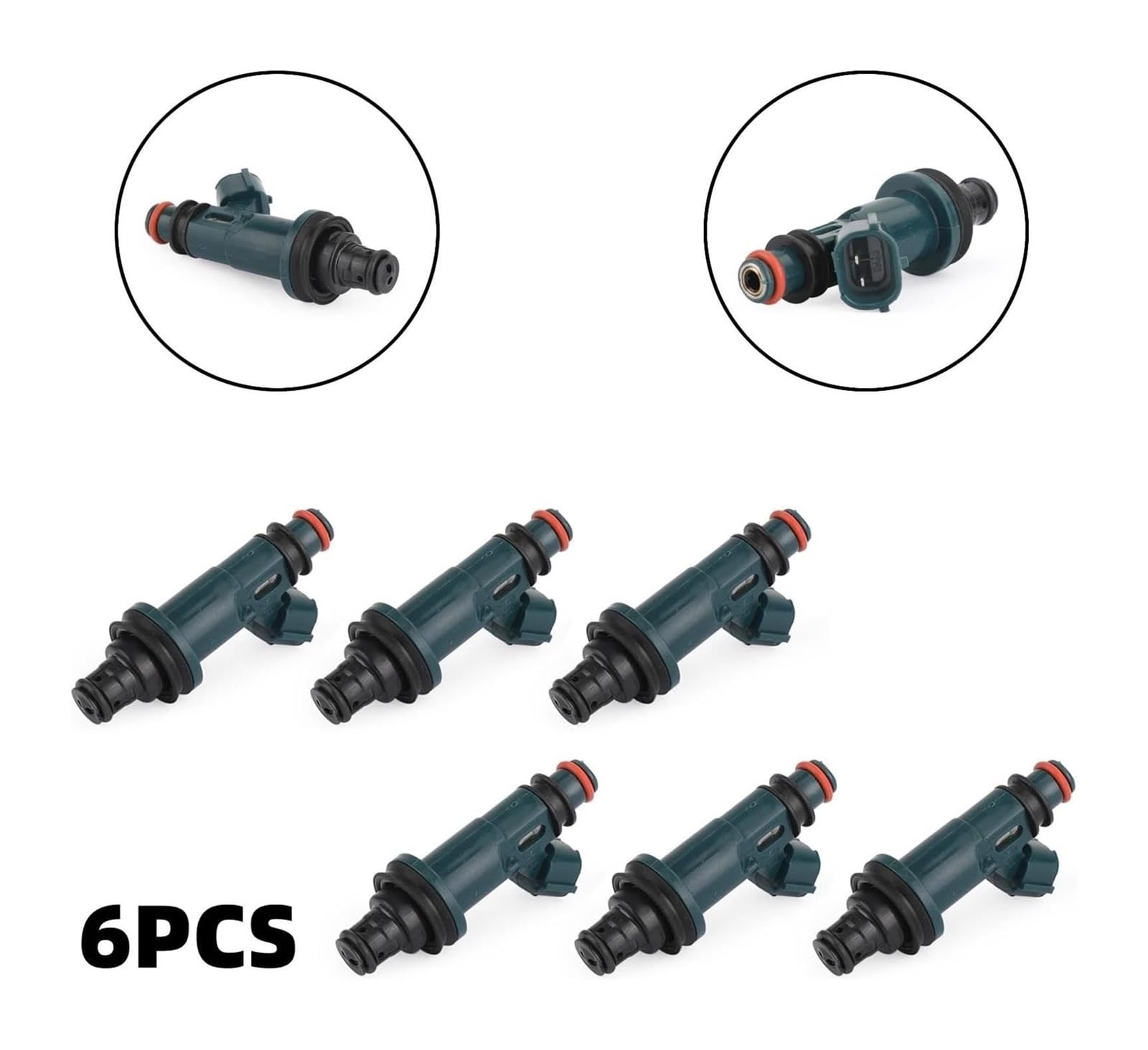 Dysza wtryskiwacza paliwa benzynowego do Toyoty do Sienna dla Avalon dla Highlander 2001-2003 do Lexus RX300 ES300 zasilanie 6 szt. dysz wtryskiwacza paliwa 23250-20020