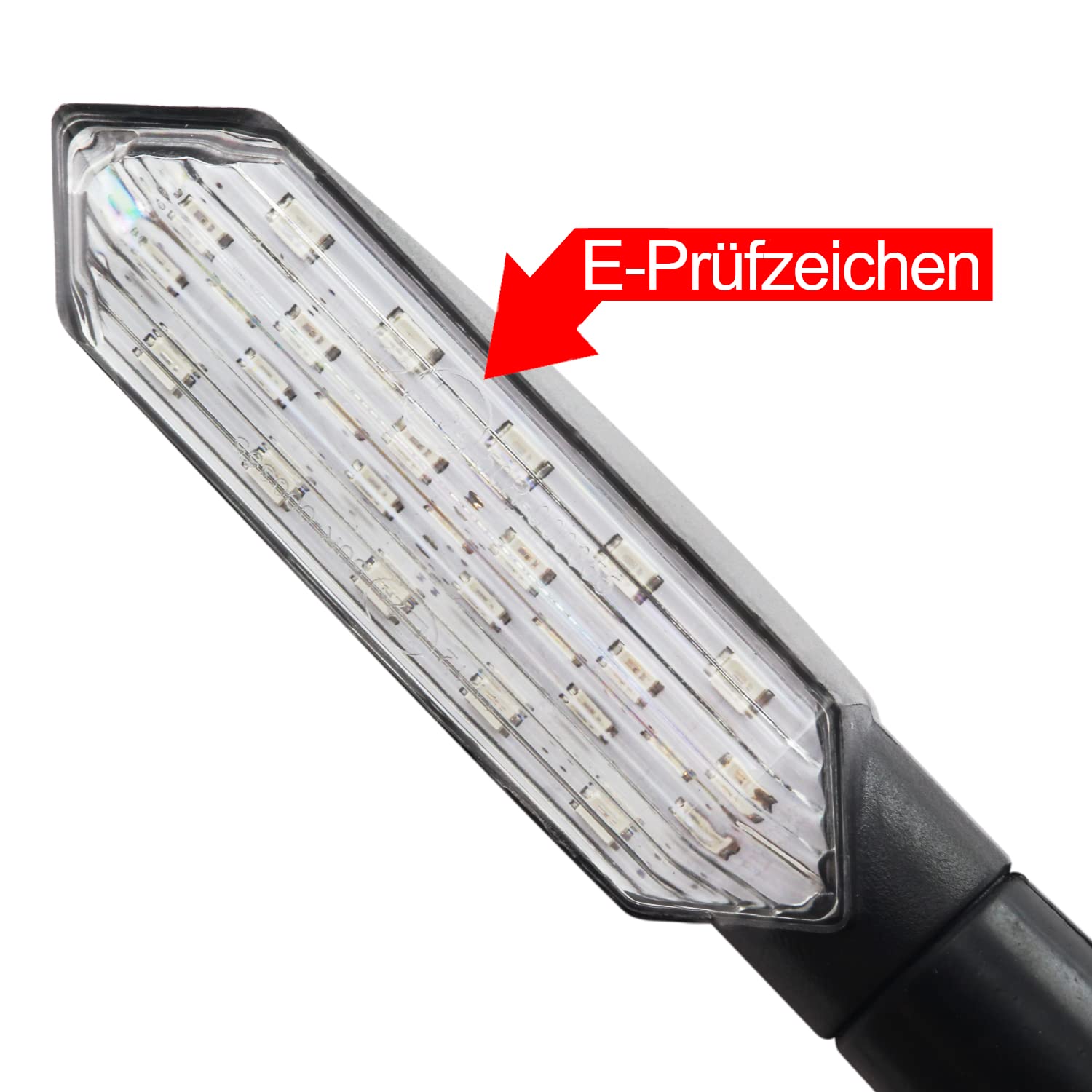 Area1 Indicatore di direzione LED per moto, compatibile con SM/SMS 125, 510, 610/WRE 125 (omologato e 2 pezzi) (B7